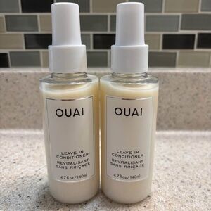 OUAI Detangling and Frizz Fighting Leave-In Conditioner Spray x 2 bottles